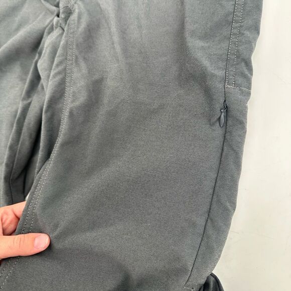 Kuhl Pants Gray Cotton Stretch Cargo Hiking Snap Closure Pockets Sz 10 Reg - Picture 4 of 9